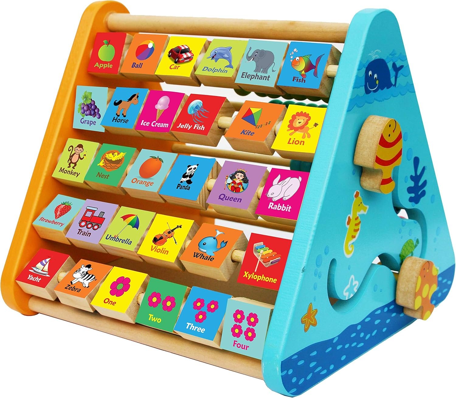 5 Jouets Montessori Animaux – Plastique Sécurisé, Jouets Sensoriels Pour Bébés, Développement Motricité Fine, Tri De Couleurs - 8