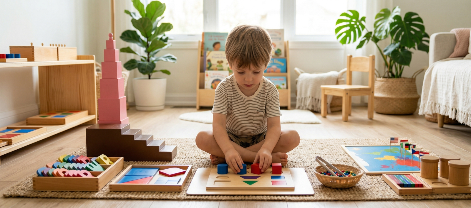 3 à 5 ans : Les meilleurs matériels Montessori pour préparer l&rsquo;entrée en maternelle
