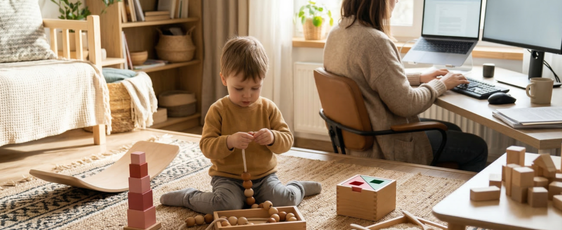 7 jouets Montessori « magiques » pour occuper un enfant de 2 à 4 ans pendant que vous télétravaillez