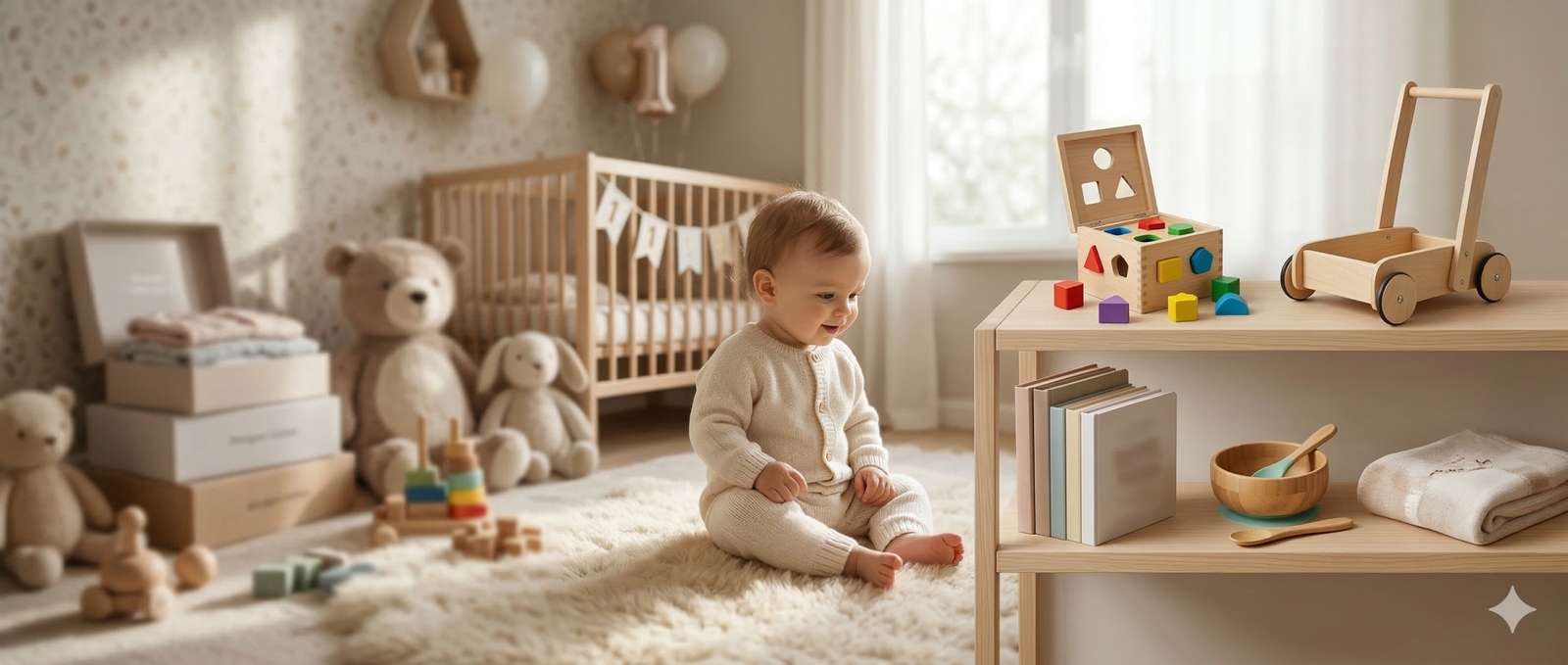 Le guide ultime des cadeaux utiles : Que d’offrir à un enfant d’un an (qui a déjà tout) ?