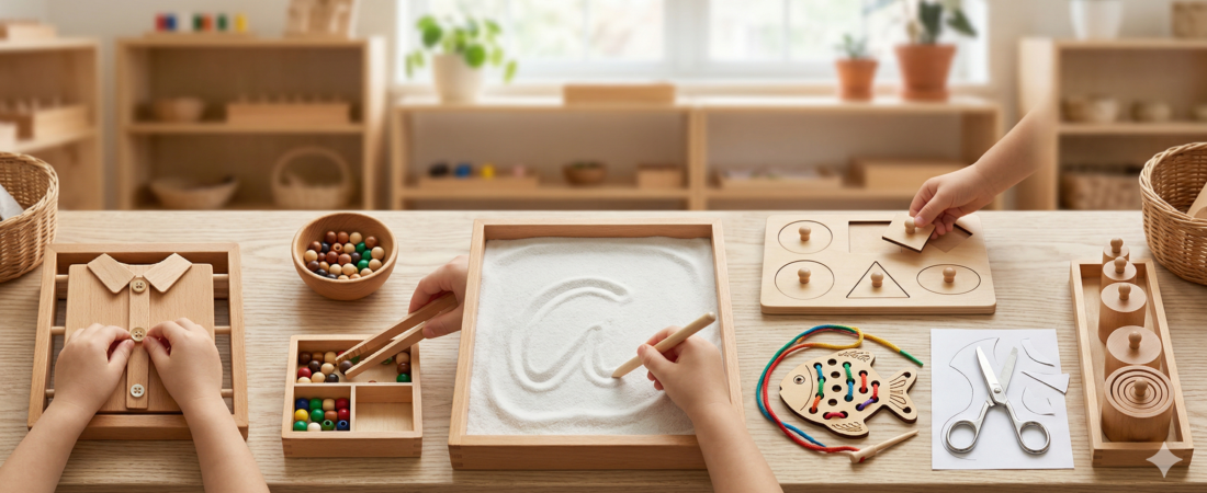 Motricité fine 7 jouets Montessori redoutables pour préparer l&rsquo;écriture