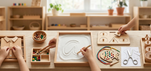 Motricité fine 7 jouets Montessori redoutables pour préparer l’écriture