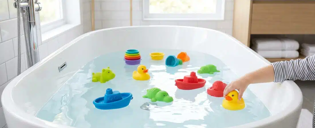 les jouets pour le bain