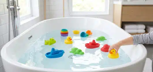 les jouets pour le bain